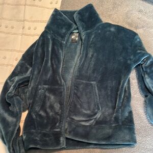 Champion Women's Fleece Jacket in Navy